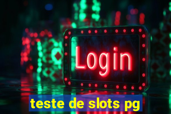 teste de slots pg